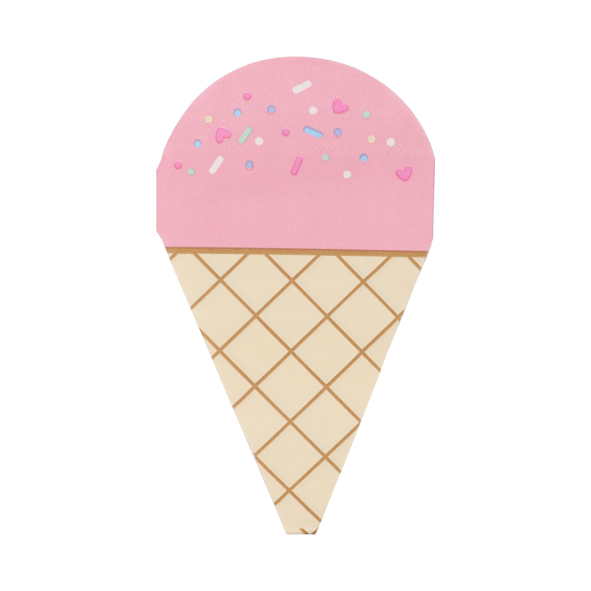 12 Packs: 20 ct. (240 total) Ice Cream Cone Guest Napkins by Celebrate It™